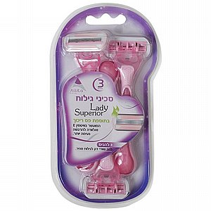 סכיני גילוח יוקרתיים - 3 יחי סכיני גילוח יוקרתיים - 3 יחי